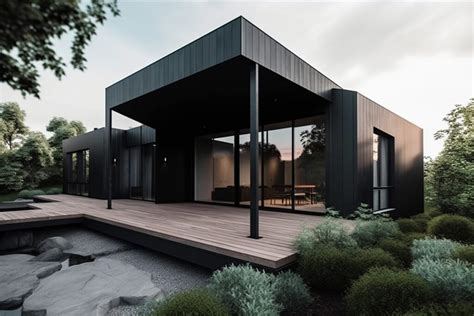 Black Modern Houses: Bold & Beautiful Design - Jewkes Design