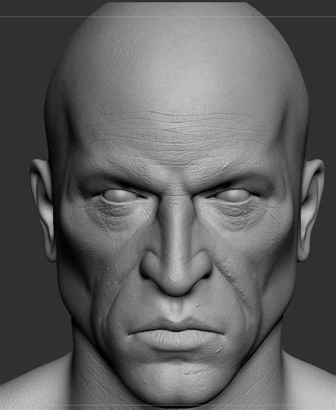 Artstation Zbrush Skin Pores Alpha With Base Mesh Brushes Skin