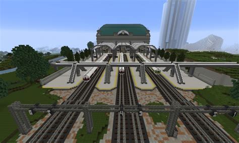 Train Station Minecraft Map