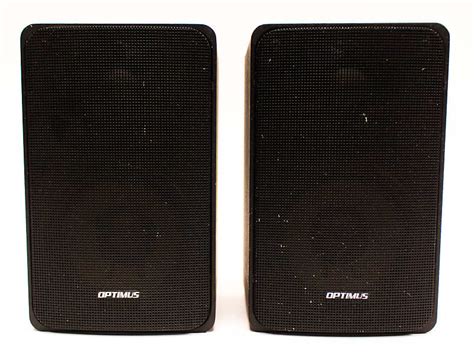 Radio Shack Realistic Optimus Pro 7 Bookshelf Speakers Pair Reverb