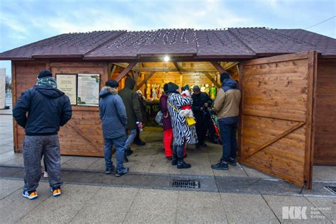 Zwierzęta i wyjątkowe rzeźby w szopce bożonarodzeniowej na Placu