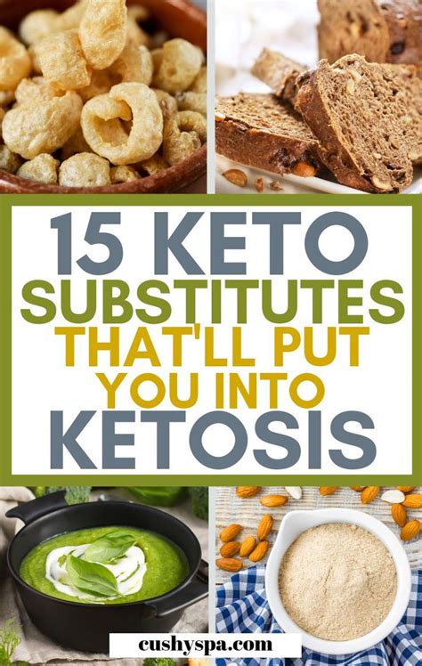 15 Keto Substitutes Low Carb Food Swaps