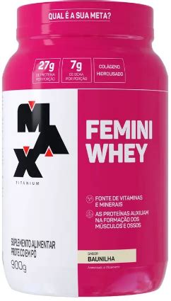 Femini Whey G Max Titanium Spartacus Importados