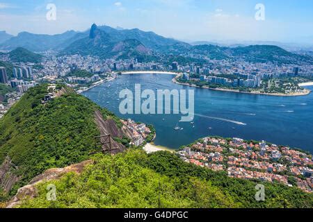 Blick Vom Cristo Redentor In Rio De Janeiro Corcovado Rio De Janeiro