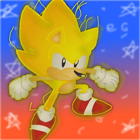 Pixilart Super Sonic By The 91 Hero 2