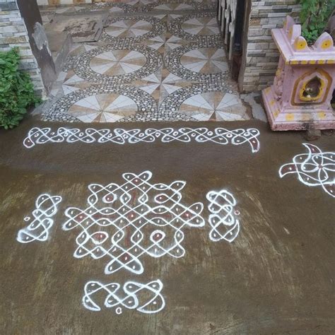 Pin On Muggu In Simple Rangoli Border Designs Rangoli Side