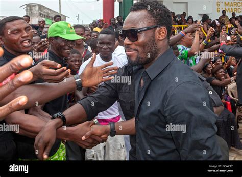 Members of Ghana national football team, Africa Stock Photo - Alamy