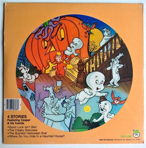 Casper The Friendly Ghost SEALED Picture Disc LP Vinyl Record Etsy