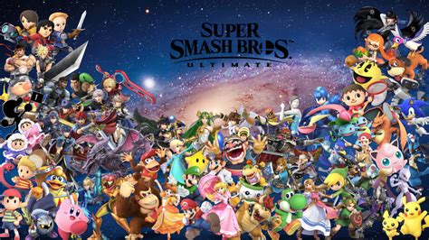 🔥 [50+] Smash Bros Ultimate Wallpapers | WallpaperSafari