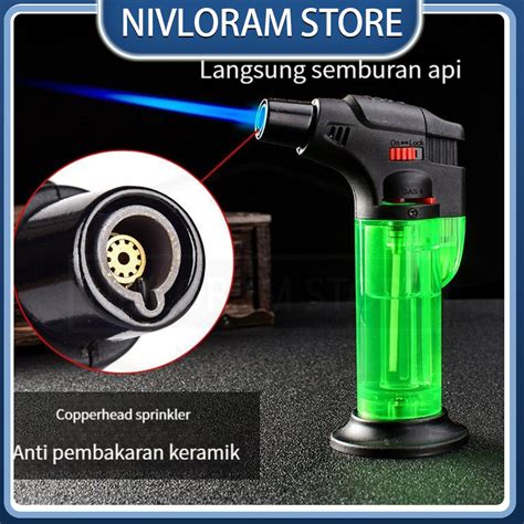 Jual Firetric Korek Api Gas Butane Torch Jet Windproof Anti Angin