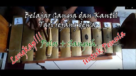 Gangsa Polos Sangsih Tari Rejang Dewa YouTube