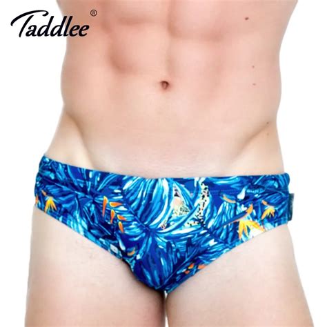 Taddlee Brand Sexy Mens Swimwear Swimsuits Swim Briefs Bikini Gay Penis