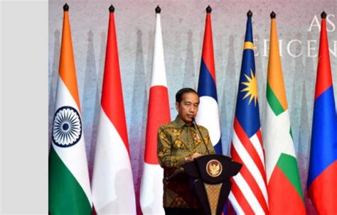 Ajak Menlu ASEAN Dan Mitra Presiden Jokowi Marilah Kita Jadi Pemenang