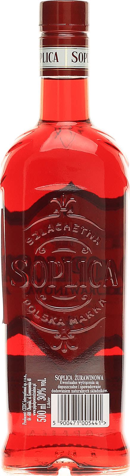 Soplica Zurawinowa Cranberry Lik R Liter Vol Barfish