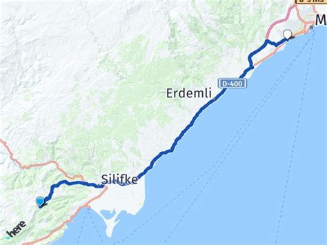 Silifke Kırtıl Mersin Üniversitesi Arası Kaç Km Yol Tarifi