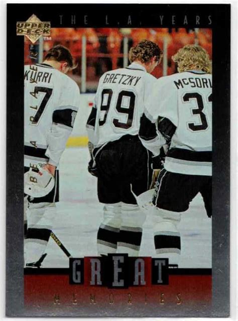 Wayne Gretzky Stanley Cup Finalists - 1995-96 Be A Player Gretzky's ...