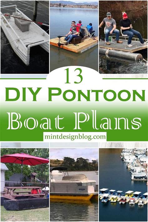 13 Diy Pontoon Boat Plans Mint Design Blog