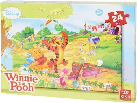 King Legpuzzel Winnie The Pooh 24 Stukjes Bol