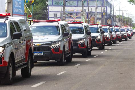 Em Castanhal Estado Entrega Mais De Viaturas Da Pmpa E Uma Para