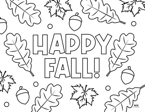 Coloring Pages Of Leaves