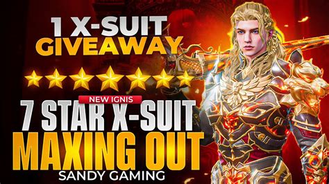 NEW IGNIS X SUIT LUCKY CRATE OPENING 1 X SUIT GIVEAWAY GOT