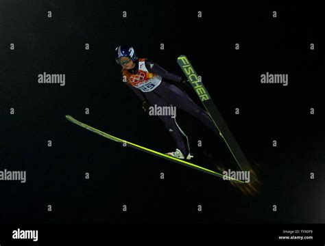 Gold Medalist Germanys Carina Vogt Soars During Her Round 1 Jump