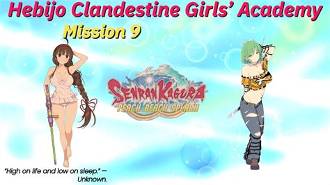 SENRAN KAGURA Peach Beach Splash Hebijo Clandestine Girls Academy