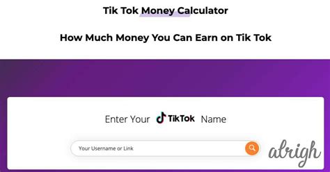 Exolyt Tiktok Money Calculator