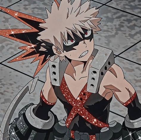 Bakugou Aesthetic Pfp Glitter - Cantar Wallpaper