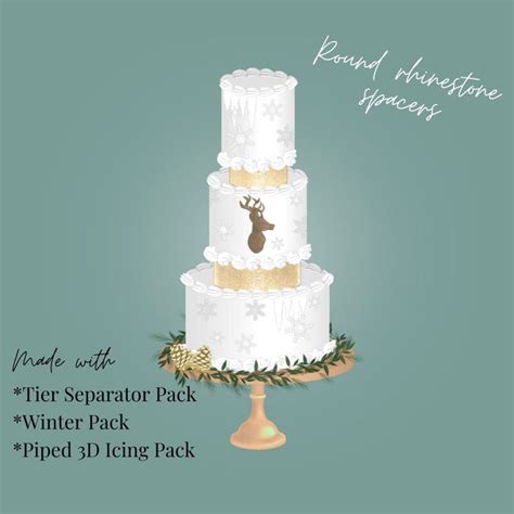 Cake Separators Procreate Pack Digital Cake Sketching Cake And
