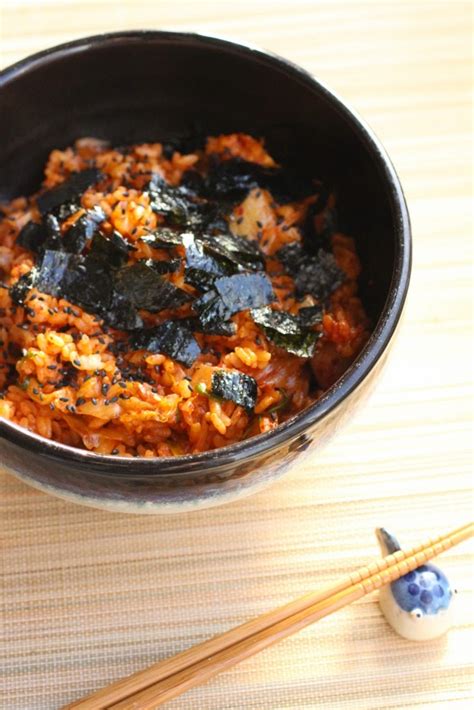 Un Peu Gay Dans Les Coings Riz Au Kimchi Cor E