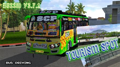 Tn Private Bus Driving Scp🎀💥 Tourism Spot Bus Simulator Indonesia