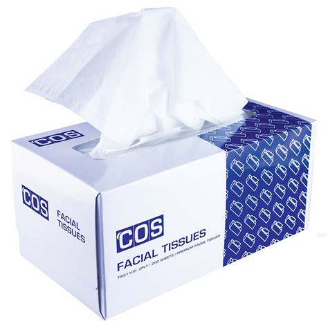 Cos Facial Tissue 2 Ply 200 Sheet