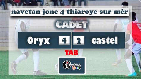 R Sumer Du Match Cad T Asc Oryx Vs Asc Castel Tab Demi Finale