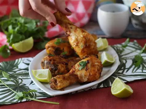 Coxa De Frango Marinada Molho Mexicano Receita Petitchef