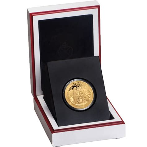 Oz Proof Gold St Helena Una And The Lion Coins Silver