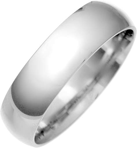 Anello Di Matrimonio Alleanza Uomo 6 Mm Platino 950 14 4 Grammi