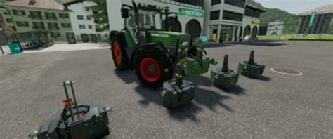 Ls Fendt Kg V Gewichte Mod F R Landwirtschafts Simulator