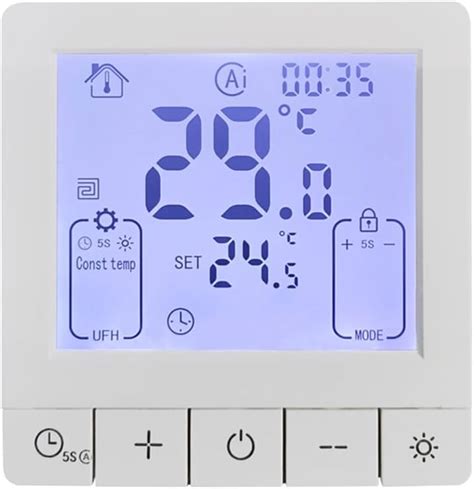 Xiaoxin Thermostat Intelligent Pour La Maison Contr Le De Temp Rature