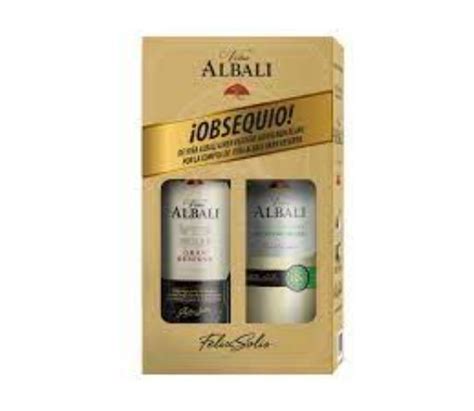 Estuche Vi A Albali Gran Reserva Blanco Vino Roali