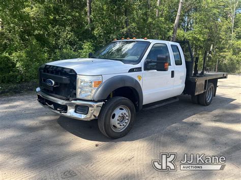 2011 Ford F450 4x4 Flatbed Truck For Sale 252501 Miles Ridgeland