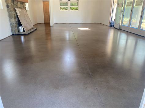 Concrete Floors Stain Polish Coatings Ventura County Santa Barbara Barn House Design