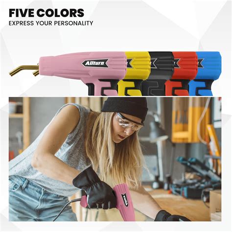 Snapklik Allturn Upgraded Plastic Welder Plastic Welding Kit Hot Stapler Kit Hot Staples