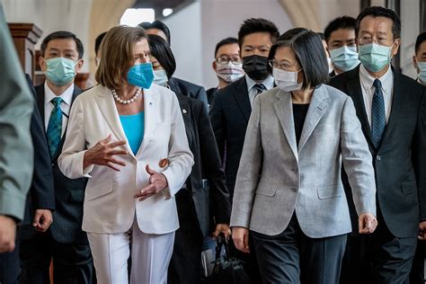 Pelosi Taiwan Visit Brings New Phase Of Chinese Pressure Campaign The