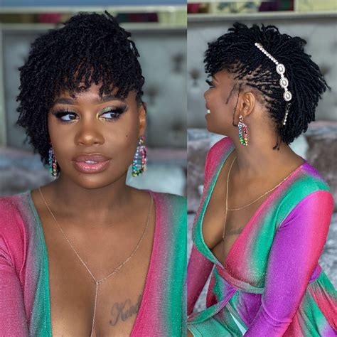 Formal Style For Locs Kendrakenshay Loc Method Natural Hair Locs