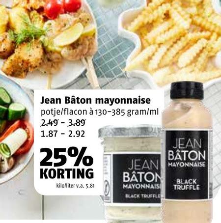 Jean Baton Mayonaise Folder Aanbieding Bij Poiesz Details