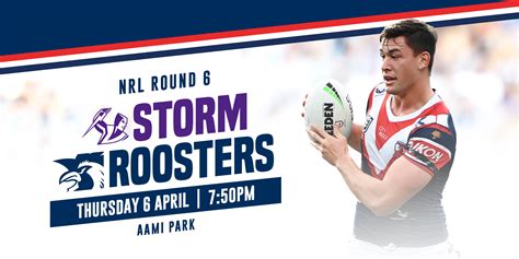 Rd Sydney Roosters V Melbourne Storm Easts Kingswood