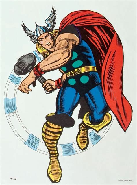 1960 S Thor Poster Thor Comic Thor Comic Art The Mighty Thor