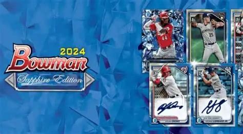 2024 Bowman Sapphire Edition Checklist