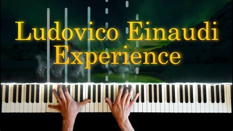 Ludovico Einaudi Experience Solo Piano Youtube